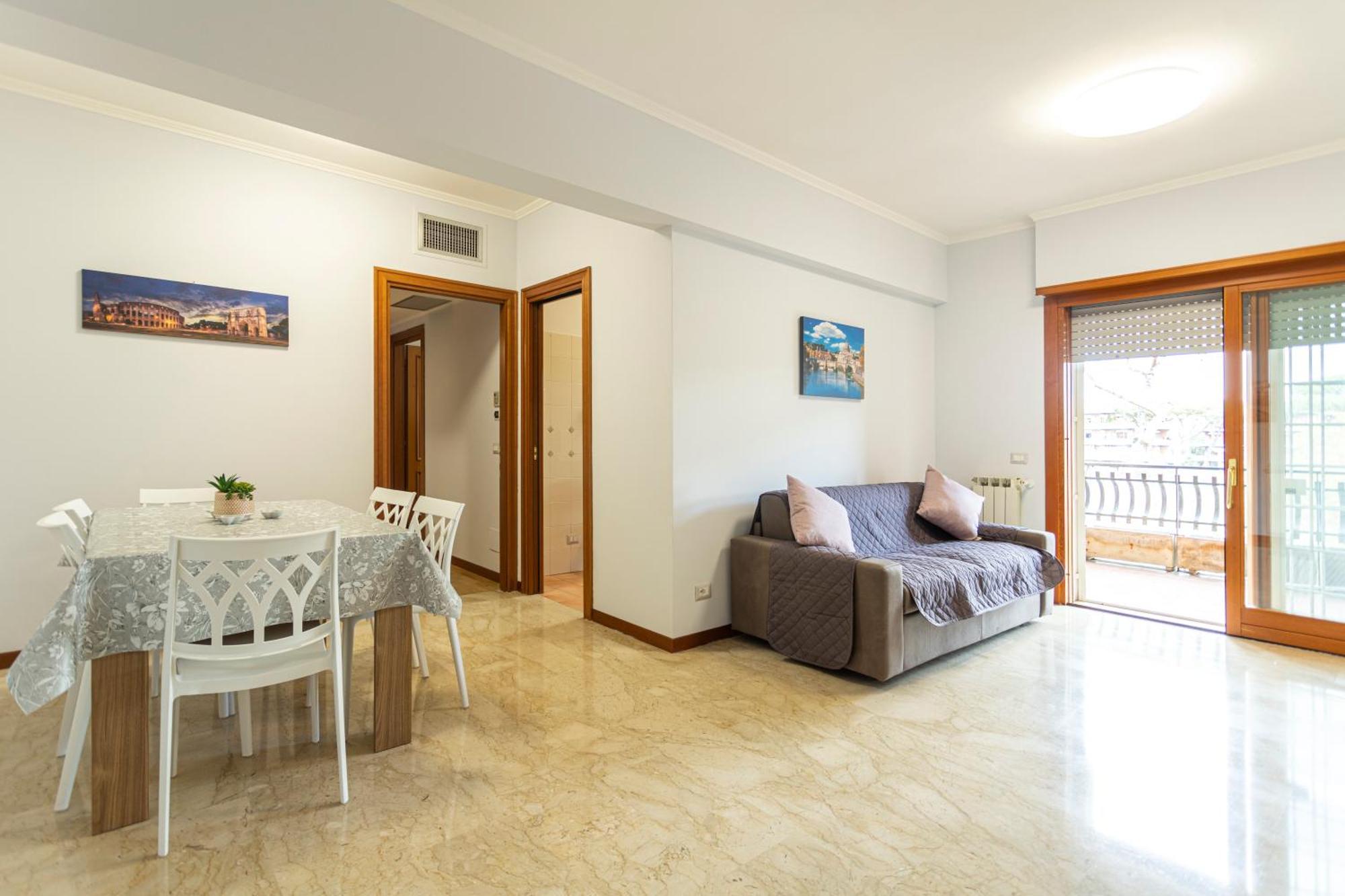 Metro A Battistini-vaticano Cuore 2bdr Apartment Rom
